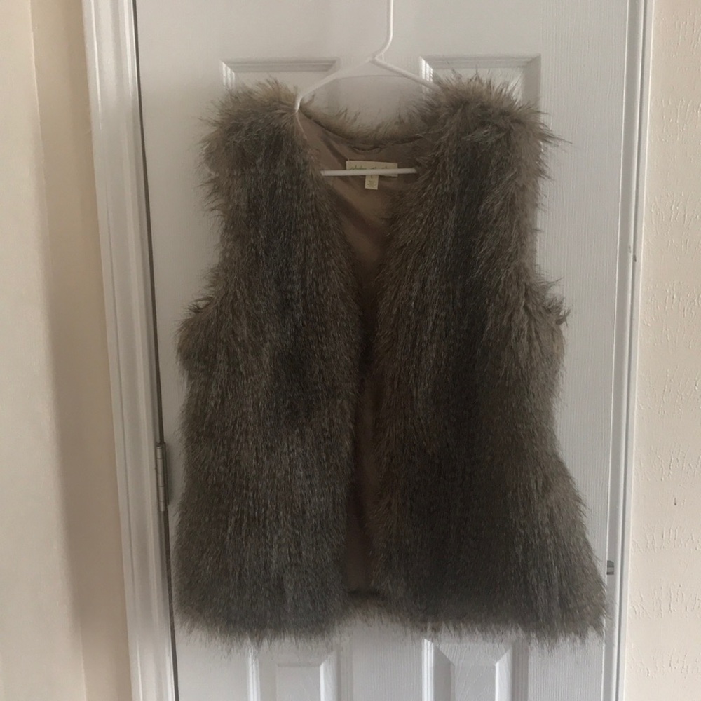 Super CHIC Faux fur vest